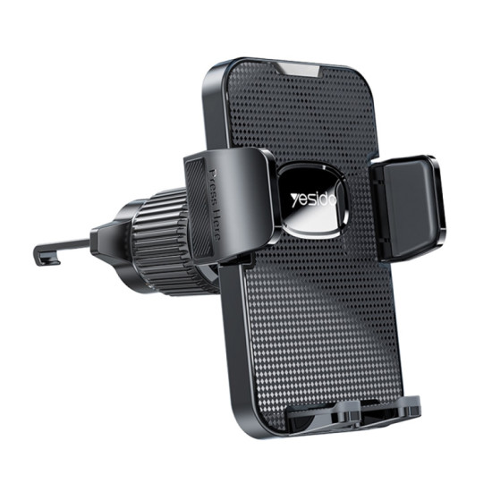 Yesido C136 Car Air Vent Automatic Clip Mobile Phone Holder(Black)
