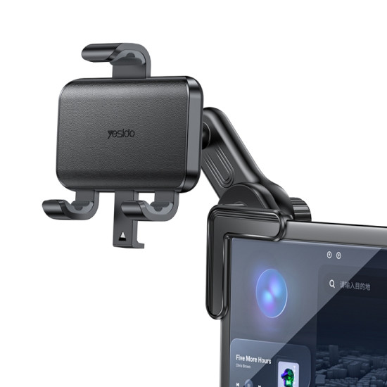 Yesido C250 Phone Clamp Holder For Car Floating Screen(Black)