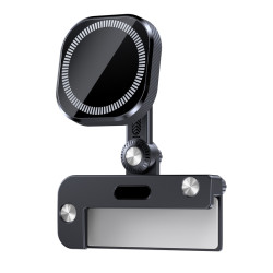 Tesla Model 3/Y Car Magnetic Phone Holder Rotatable Car Navigation Mount, Style: Square