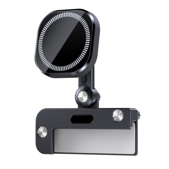 Tesla Model 3/Y Car Magnetic Phone Holder Rotatable Car Navigation Mount, Style: Square