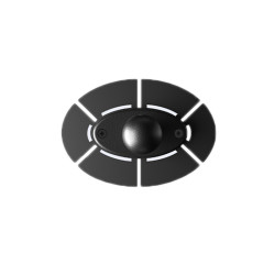 SUV Car Modified Central Control Bracket Base Slider, Specifications: Paste Elliptical Base