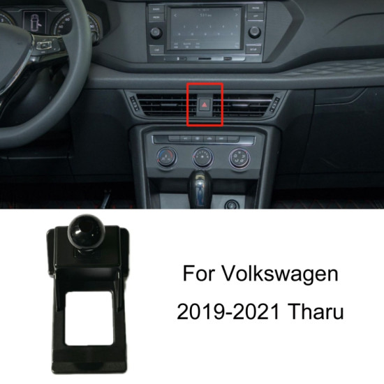 Volkswagen Car Air Outlet Modified Mobile Phone Holder Base, Model: 19-21 Tharu