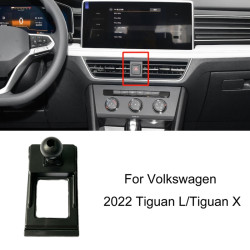 Volkswagen Car Air Outlet Modified Mobile Phone Holder Base, Model: 22 Tiguan L/Tiguan X
