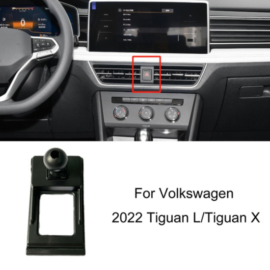 Volkswagen Car Air Outlet Modified Mobile Phone Holder Base, Model: 22 Tiguan L/Tiguan X
