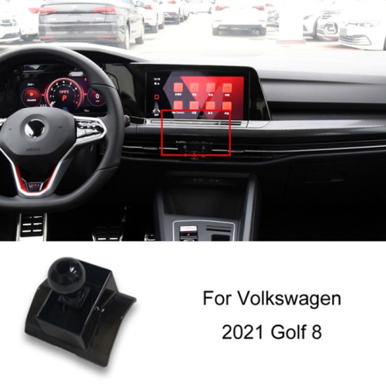 Volkswagen Car Air Outlet Modified Mobile Phone Holder Base, Model: 21 Golf 8