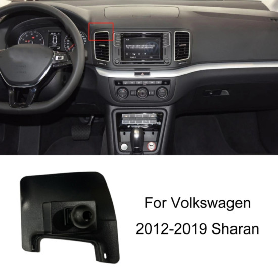 Volkswagen Car Air Outlet Modified Mobile Phone Holder Base, Model: 12-19 Sharan