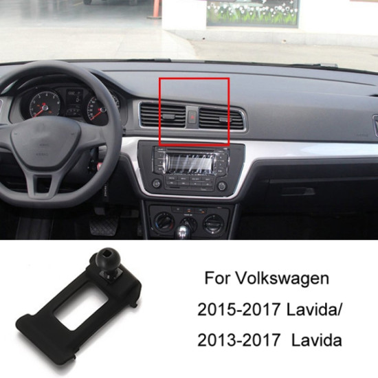 Volkswagen Car Air Outlet Modified Mobile Phone Holder Base, Model: 15-17 Lavida/13-17 Langxing Langjing