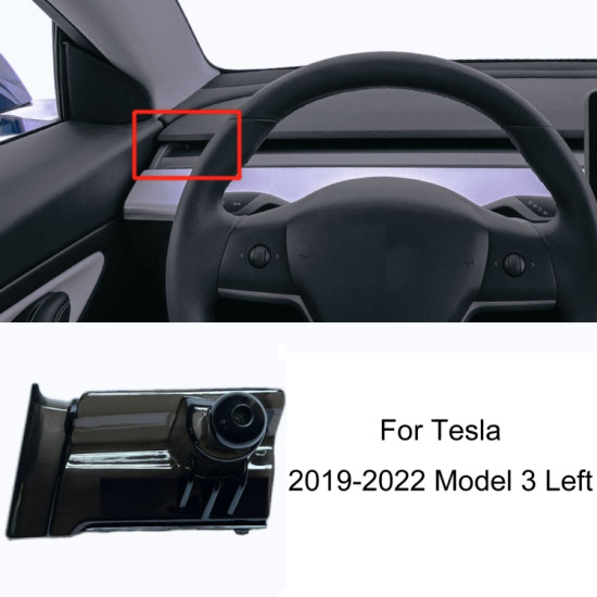 Tesla Car Air Outlet Clip Phone Holder Base, Model: 19-22 Model 3 Left