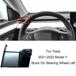 Tesla Car Air Outlet Clip Phone Holder Base, Model: 21-22 Model Y Stuck On Steering Wheel Left