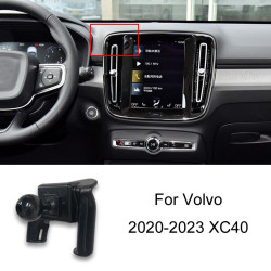 Volvo Left Driving Car-Mounted Special Mobile Phone Navigation Bracket Base, Model: 20-23 XC40