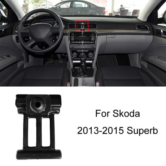 Skoda Left Driving Car Special Mobile Phone Navigation Bracket Base, Model: 13-15 Superb