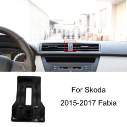 Skoda Left Driving Car Special Mobile Phone Navigation Bracket Base, Model: 15-17 Fabia
