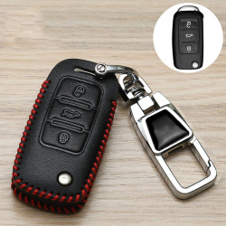 Volkswagen Key Cover Multifunctional Keychain Anti-lost Number Plate, Style: E