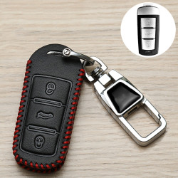 Volkswagen Key Cover Multifunctional Keychain Anti-lost Number Plate, Style: F