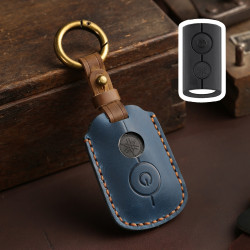 YAMAHA NMAX155/XMAX300/Aerox/Jauns Hallmo Motorcycle Key Cover, Color: 2 Key Blue Not Hollowed