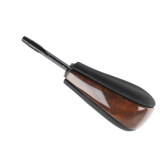 BMW E Chassis Gear Lever Head, Universal For Left And Right Driving, Style: X1 1/3 Series Z4 Flat Head Walnut