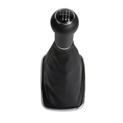 Volkswagen Golf MK4 Gear Lever Hand Ball, Caliber: 23mm(Electroplating Black Line 6 Speed)