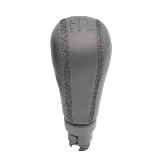 Volvo S60 / S80 / V70 II / XC70 II Car Gear Knob Shift Hand Ball, Size: 6 Speed(Black Leather)