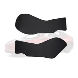 Tesla Center Console Side Anti-kick Protective Pad, Style: For 2024 Model 3 Driver Passenger Inner Side Leather