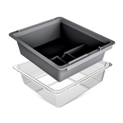 Tesla Model 3 / Y Center Armrest Storage Box Car Modification Accessories Central Storage Box(Black)