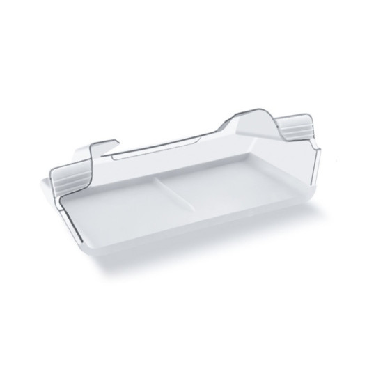 2024 Tesla Model 3 Screen Storage Box, Color: Translucent White + White