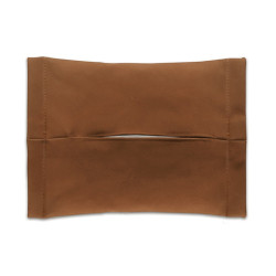Tesla Model 3 / Y Car Seat Central Control Screen Tissue Box Tissue Storage Bags, Color: Brown