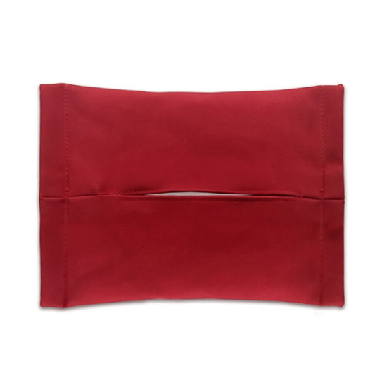 Tesla Model 3 / Y Car Seat Central Control Screen Tissue Box Tissue Storage Bags, Color: Red