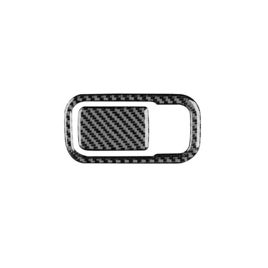 Volkswagen Sagitar 2019-2023 2pcs /Set Left-hand Drive Co-pilot Handle Panel Sticker(Black)