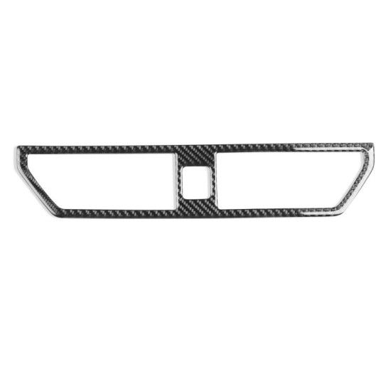 Volkswagen Sagitar 2019-2023 B Model Left-hand Drive Center Console Air Outlet Sticker(Black)