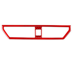 Volkswagen Sagitar 2019-2023 2pcs /Set A Model Left-hand Drive Central Control Air Outlet Sticker(Red)