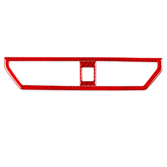 Volkswagen Sagitar 2019-2023 2pcs /Set A Model Left-hand Drive Central Control Air Outlet Sticker(Red)