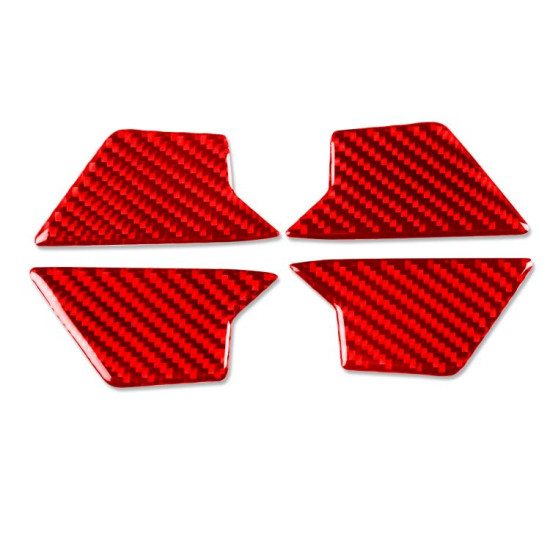 Volkswagen Sagitar 2019-2023 4pcs /Set Left-hand Drive Door Inner Bowl Sticker(Red)