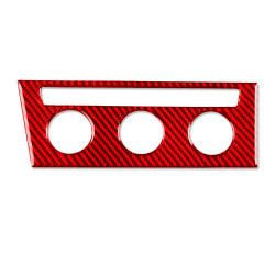 Volkswagen Sagitar 2019-2023 A Model Left-Hand Drive Central Control Air Conditioning Panel Sticker(Red)