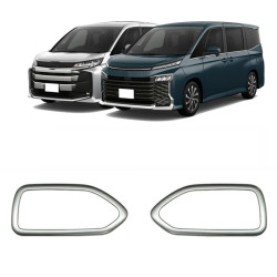 Toyota 2022 VOXY/NOAH 90 Series Right-hand Drive Door Handle Patch Frame(Matte Silver)