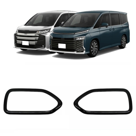 Toyota 2022 VOXY/NOAH 90 Series Right-hand Drive Door Handle Patch Frame(Piano Black)