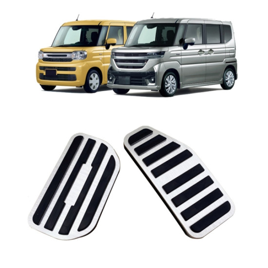 Suzuki 2023 Spacia MK54S MK94S Right-hand Drive Accelerator Pedal Sticker(Brushed Silver)