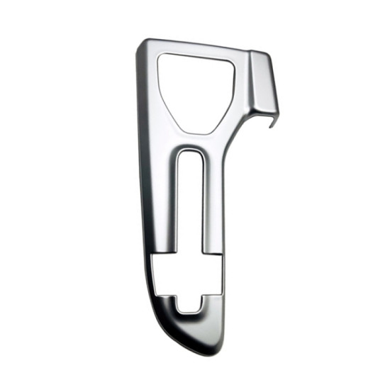2023 Toyota Crown Center Control Gear Decorative Bright Frame, Size: Left-hand Drive(Silver)