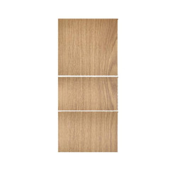 Tesla Model 3 Renewed Center Console Panel Protection Sticker, Color: Vertical Wood Grain