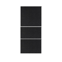 Tesla Model 3 Renewed Center Console Panel Protection Sticker, Color: Frosted Black