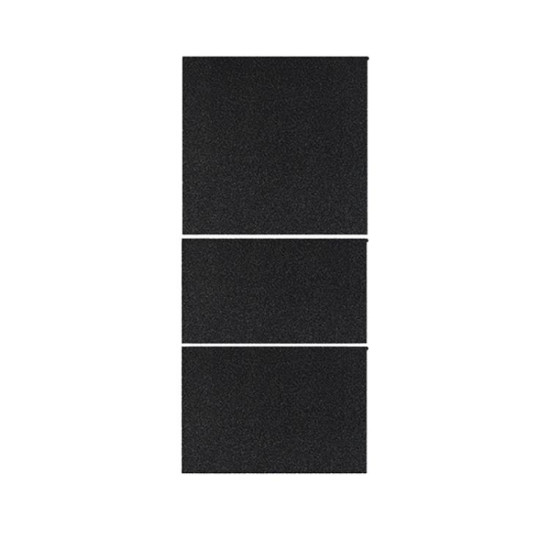 Tesla Model 3 Renewed Center Console Panel Protection Sticker, Color: Frosted Black