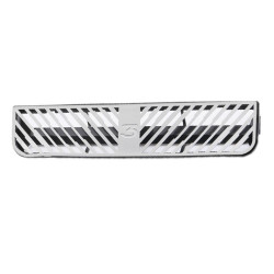 Tesla 2024 Model 3 Rear Air Outlet Protective Cover Modification, Color: Stainless Steel Stripe