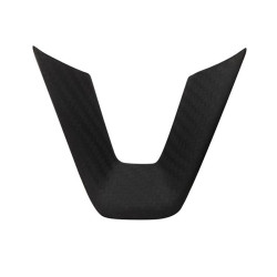 Tesla Model 3 Car Modification Interior Carbon Fiber Steering Wheel Patch, Style: Matte