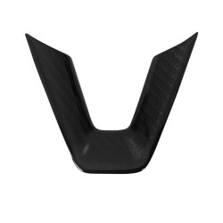 Tesla Model 3 Car Modification Interior Carbon Fiber Steering Wheel Patch, Style: Glossy