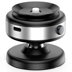 X9C For Navigation Hands-Free Driving Car Phone Mount Magnetic Suction Vacuum Holder(Silver)