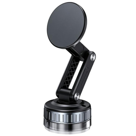 X51 Foldable Magnetic Cellphone Holder Car Dashboard Suction Cup Navigation Phone Holder(Black)