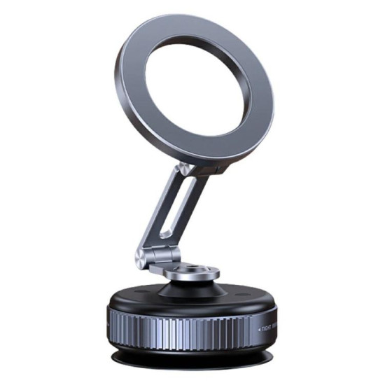 X54 Dashboard Windshield Suction Cup Mount Foldable Navigation Stand Magnetic Car Phone Holder