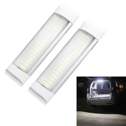 2 PCS ZS 3331 12 80V High Bright 84LEDs RV Dome Light Cabin Light Bar