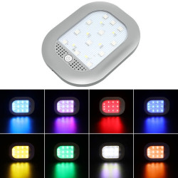 Car Colorful Strong Magnetic LED Lighting Reading Lights Gray