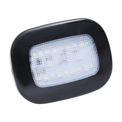 Car USB Charging Strong Magnetic Roof Reading LED Light Black