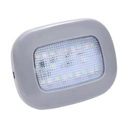 Car USB Charging Strong Magnetic Roof Reading LED Light Grey